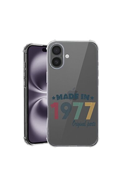 bestcase Husă pentru Apple iPhone 17 cu Design Original Parts 1977, Antișoc, ...