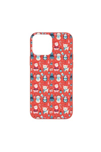 bestcase Silicone Case, Compatible with Apple iPhone 13 Pro Max, Christmas Or...