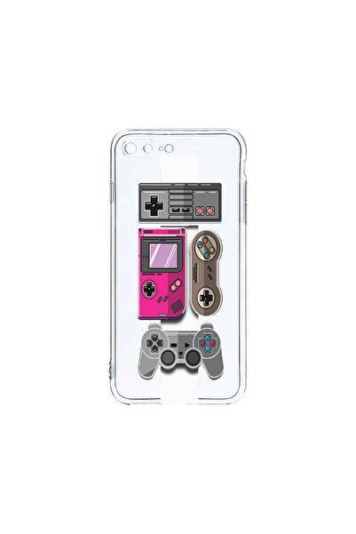 bestcase Husa din silicon transparent de 2MM, compatibilă cu Apple iPhone 8 P...