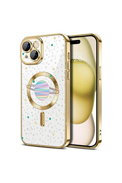 bestcase Πολυτελής Θήκη MagSafe, Συμβατή με Apple iPhone 15, Κοσμικό Σχέδιο  ...