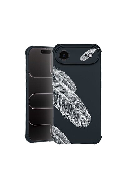 bestcase Husa TPU Pro Shock Compatibila cu Apple iPhone 17 Air, cu Design Fea...