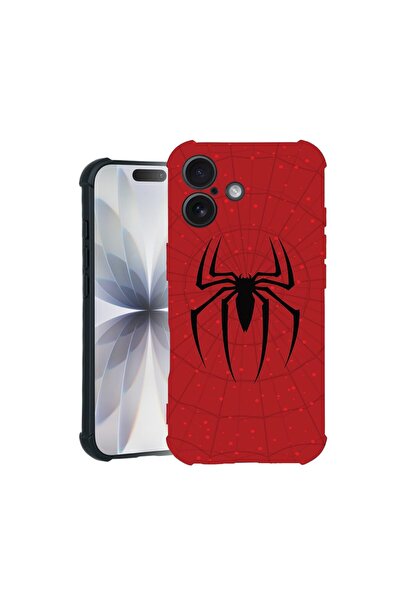 bestcase TPU Pro Shock Case Compatible with Apple iPhone 17, with Spider Desi...