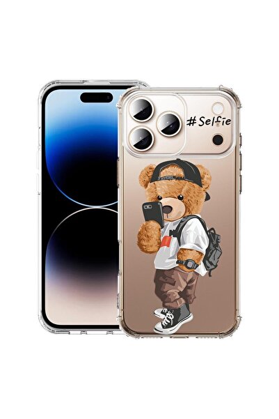 bestcase Θήκη για Apple iPhone 17 Pro Max με Σχέδιο Selfie Αρκουδάκι, Αντικρα...