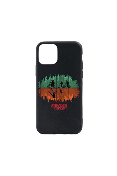 bestcase Θήκη σιλικόνης Stranger Things, συμβατή με Apple iPhone 13 Mini, με ...
