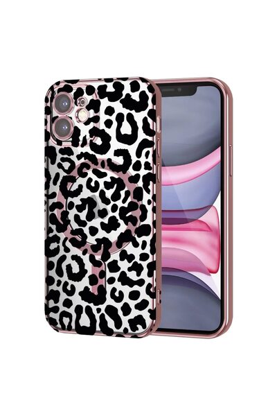 bestcase Πολυτελής Θήκη MagSafe, Συμβατή με Apple iPhone 11, Λεοπάρ, Εξαιρετι...