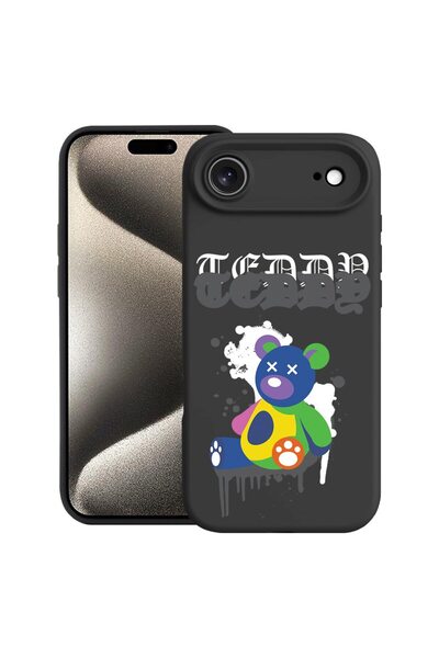 bestcase Husă pentru Apple iPhone 17 Air cu design Ursuleț de pluș în culori ...