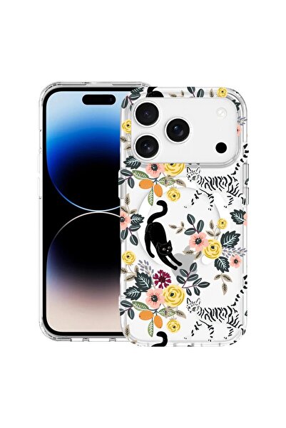 bestcase Θήκη για Apple iPhone 17 Pro Max με Σχέδιο Γάτας, Αντικραδασμική TPU...