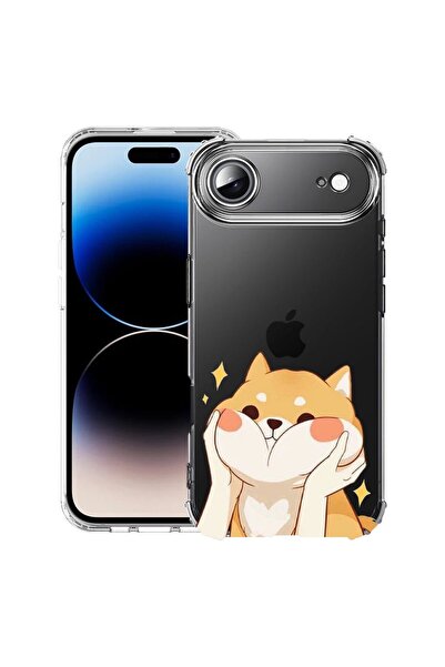 bestcase Θήκη για Apple iPhone 17 Air με σχέδιο Emoji - Γλυκιά Γάτα, Αντικραδ...