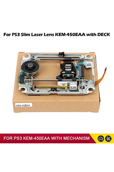 Choice عدسة ليزر بديلة KEM-450EAA لجهاز PS3 Slim مع قاعدة KEM-450EAA لـ PS3 Sl