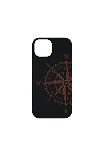 bestcase Премиум течен силиконов калъф, съвместим с Apple iPhone 15, Компас, ...