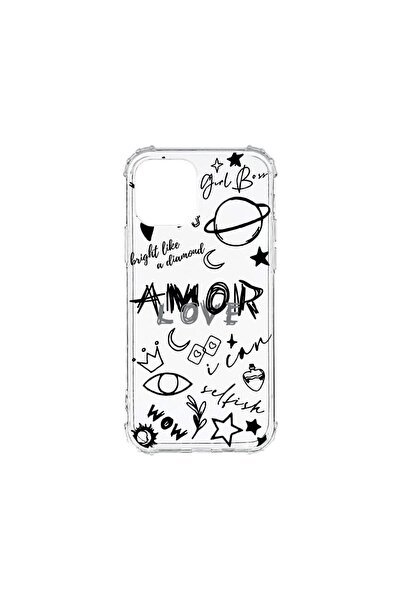bestcase Αντικραδασμική Θήκη 1.5MM, Συμβατή με Apple iPhone 12 Mini, Goth Lov...