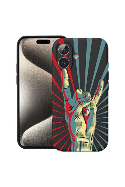 bestcase Husă pentru Apple iPhone 17 cu design Rock Festival, Silicon Premium...