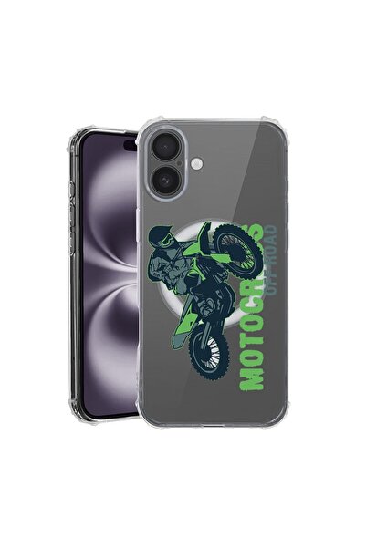 bestcase Husa pentru Apple iPhone 16, MagSafe Anti Shock, Motocross, Protecti...
