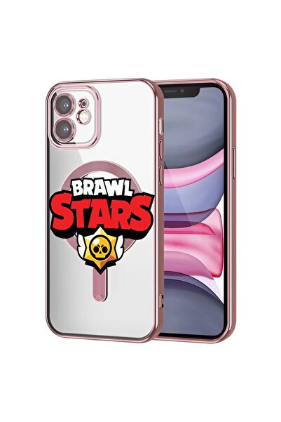 bestcase Husa Luxury MagSafe, Compatibila Apple iPhone 12, Brawl Stars logo, ...