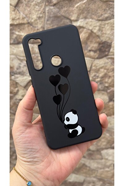 Vip Case Redmi Note 8 Uyumlu Kalpli Panda Desenli Silikon Darbe Emici Klasik ...