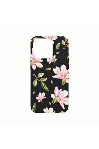 bestcase Θήκη σιλικόνης, Συμβατή με Apple iPhone 14 Pro, Συλλογή Λουλούδια, α...