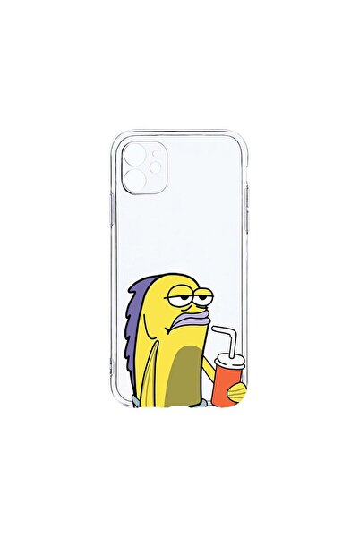 bestcase Διαφανής Θήκη Σιλικόνης 2MM, Συμβατή με Apple iPhone 12 Mini, Meme, ...