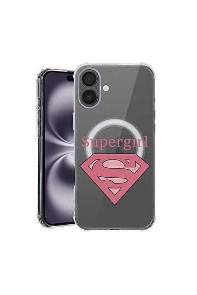 bestcase Husa pentru Apple iPhone 16 Plus, MagSafe Anti Shock, Supergirl, Pro...
