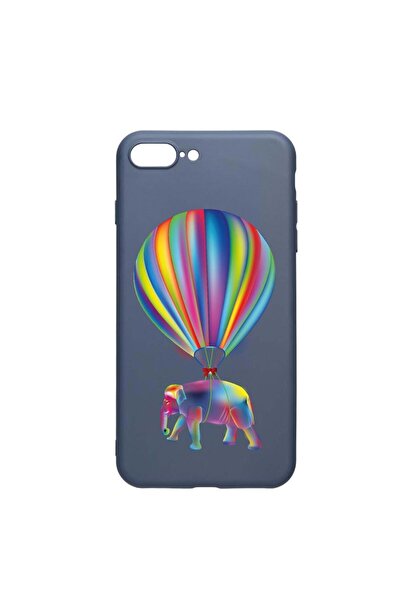 bestcase Θήκη σιλικόνης συμβατή με Apple iPhone 8 Plus / 7 Plus, Ελέφαντας Ου...