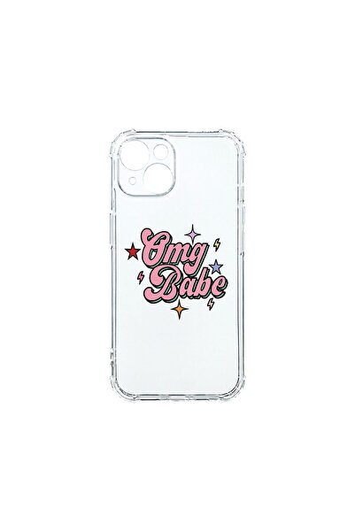 bestcase Husa Anti Shock 1.5MM, Compatibila Cu Apple iPhone 15 Plus, OMG Babe...