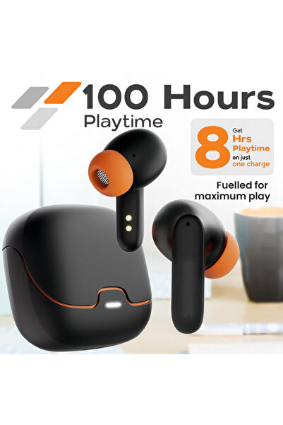 Choice1 Black TWS Wireless Earphones 5.4 Bluetooth Ultra-low Latency Dual Mic...
