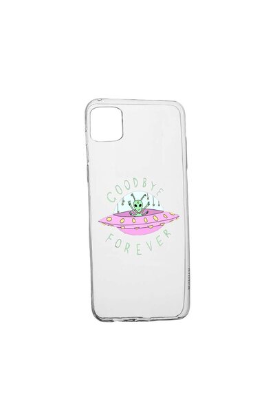 bestcase Husa de protectie Universe, Planeta UFO Good Bye, pentru Apple iPhon...