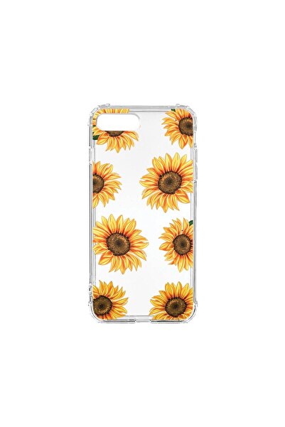 bestcase Husa Anti Shock 1.5MM, Compatibila Cu Apple iPhone 7 Plus, Sun Flowe...
