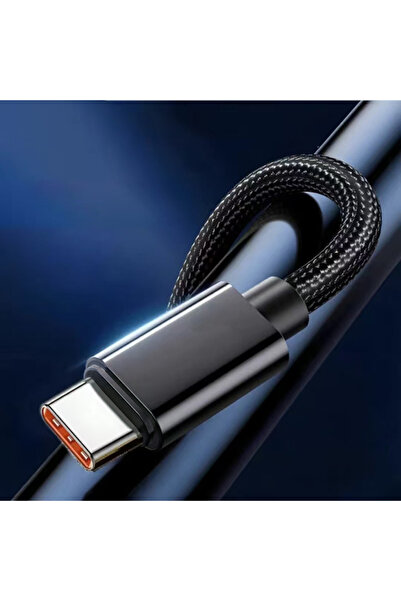 Choice كابل USB نوع C أسود بطول 1 متر من NNBILI بقوة 120 واط/66 واط و6 أمبير،...