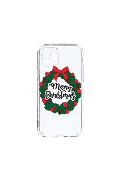 bestcase Husa Clear Silicon 2MM, Compatibila Cu Apple iPhone 11 Pro, Merry Xm...