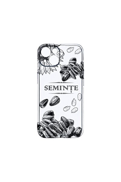 bestcase Husa Clear Silicon 2MM, Compatibila Cu Apple iPhone 13 Mini, Seminte...