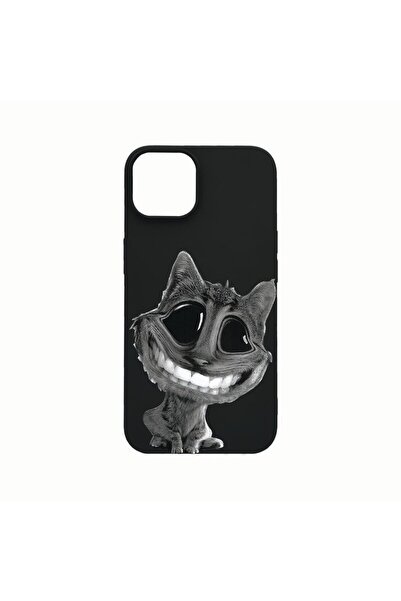 bestcase Husa Silicon, Compatibila Cu Apple iPhone 14, Crazy Cat, rezistenta ...