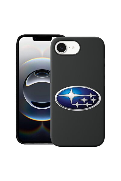 bestcase Калъф за Apple iPhone 16e, Премиум тънък силиконов 1.2ММ, Субару, Ми...