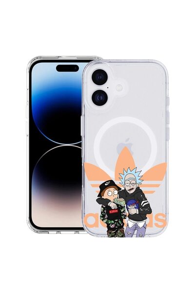 bestcase Θήκη για Apple iPhone 17 με σχέδιο Rick, Αντικραδασμική TPU με μαγνη...