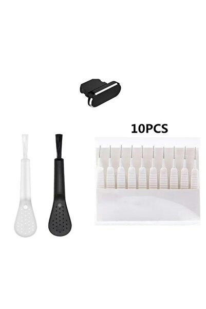 Choice1 13pcs Cell Phone Charging Port Dust Plug with Cleaning Brush for IPho...