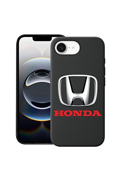 bestcase Калъф за Apple iPhone 16e, Премиум тънък силиконов 1.2ММ, Honda, Мик...