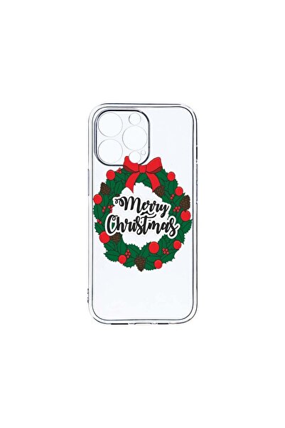bestcase Husa Clear Silicon 2MM, Compatibila Cu Apple iPhone 14 Pro, Merry Xm...