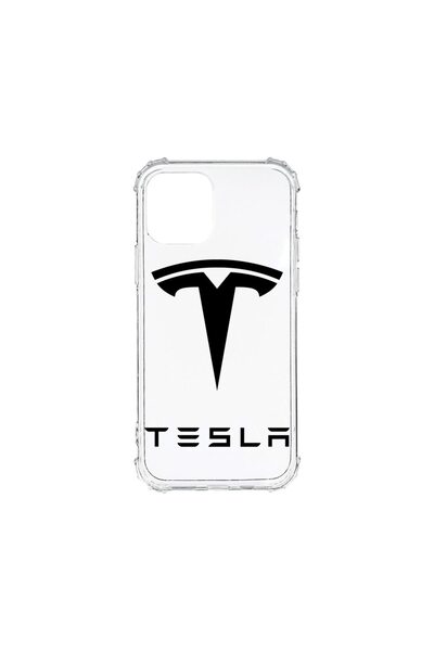 bestcase Husa Αντικραδασμική 1.5MM, συμβατή με Apple iPhone 11, Λογότυπο Tesl...