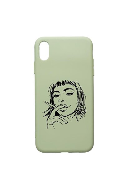 bestcase Husa Premium Silicon Compatibila Cu Apple iPhone XS Max, Woman, cu i...