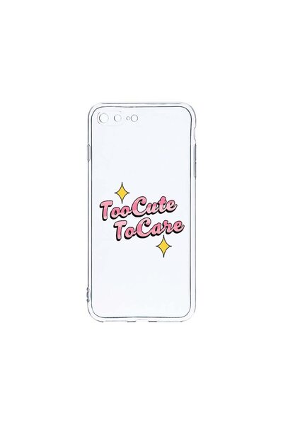 bestcase Θήκη Διαφανής Σιλικόνη 2MM, Συμβατή με Apple iPhone 8 Plus / iPhone ...
