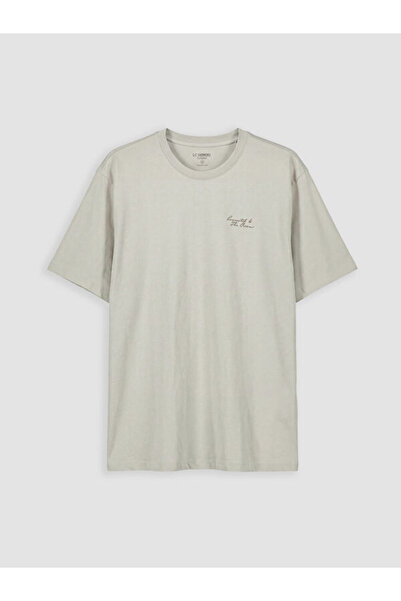 LC Waikiki Tricou pentru bărbați cu broderie la guler Zero Roba, Sparkling Ch...