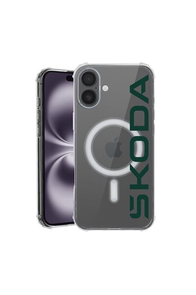 bestcase Husa pentru Apple iPhone 16 Plus, MagSafe Anti Shock, Skoda, Protect...