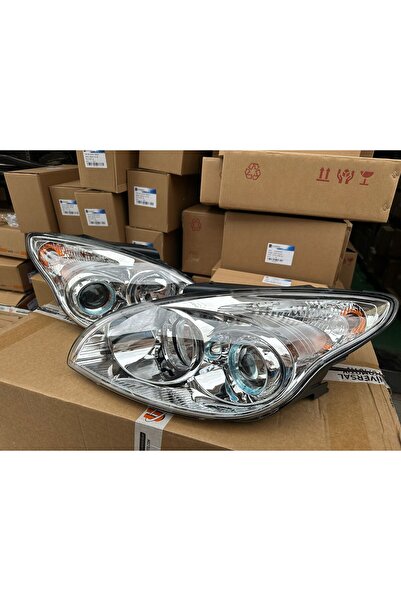 NS Nilser Auto Parts Hyundai i30 Far Lambası Set Sağ Sol 2007-2011 Manuel