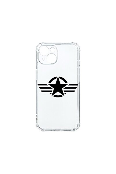 bestcase Husa Anti Shock 1.5MM, compatibilă cu Apple iPhone 15, U.S. Army Sta...