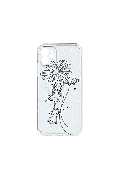 bestcase Θήκη Crystal Glitter 2MM, Συμβατή με Apple iPhone 11, Sisters, Αντικ...