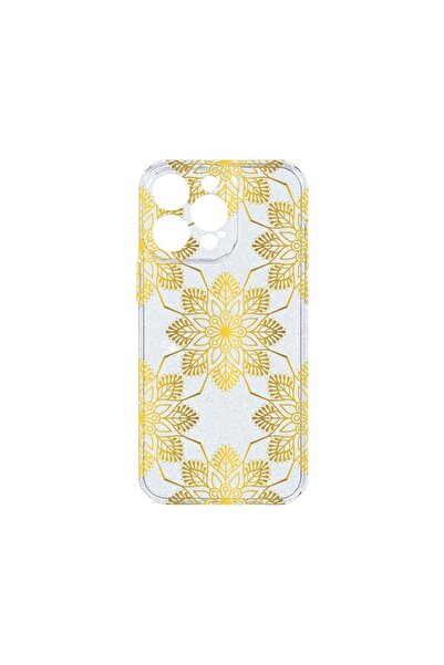 bestcase Husa Crystal Glitter 2MM, Compatibila Cu Apple iPhone 14 Pro, Gold, ...