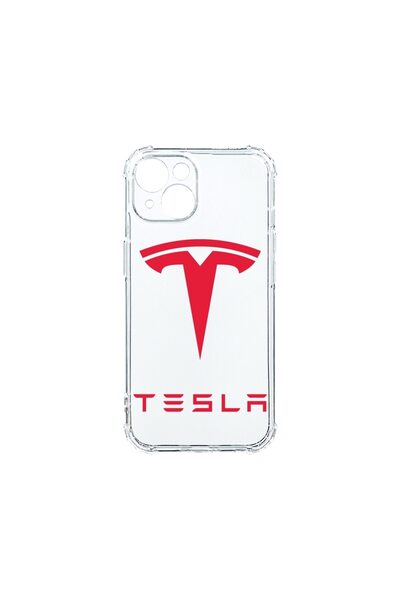 bestcase Husa Αντικραδασμική 1.5MM, συμβατή με Apple iPhone 14, Λογότυπο Tesl...