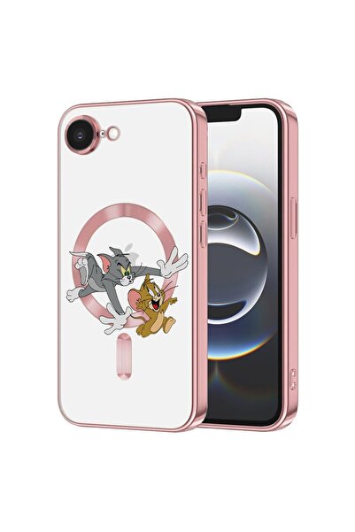 bestcase Πολυτελής Θήκη MagSafe, Συμβατή με Apple iPhone 16e, Τομ και Τζέρι, ...