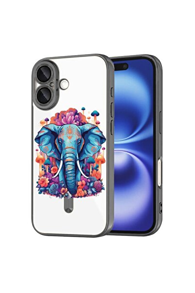 bestcase Πολυτελής Θήκη MagSafe, Συμβατή με Apple iPhone 16 Plus, Ψυχεδελικός...