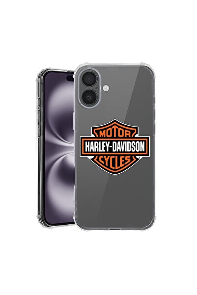 bestcase Θήκη για Apple iPhone 16, Αντικραδασμική 1.5MM, Harley-Davidson, Αντ...