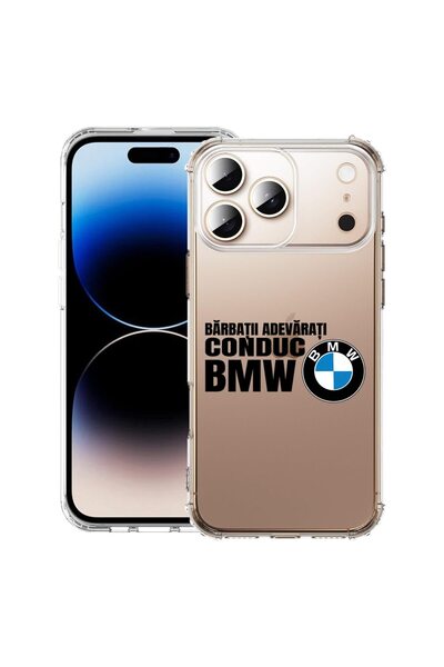 bestcase Husă pentru Apple iPhone 17 Pro cu Design Conduc BMW, Antișoc, Colțu...